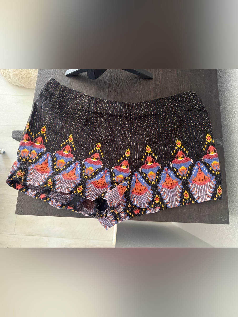 Obey Black Multicolor Printed Women’s Shorts